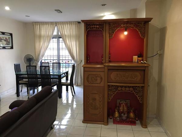 room for rent, full unit, lebuhraya bukit indah, Partially Furnished Terrace For Rent At Bukit Indah, Johor Bahru