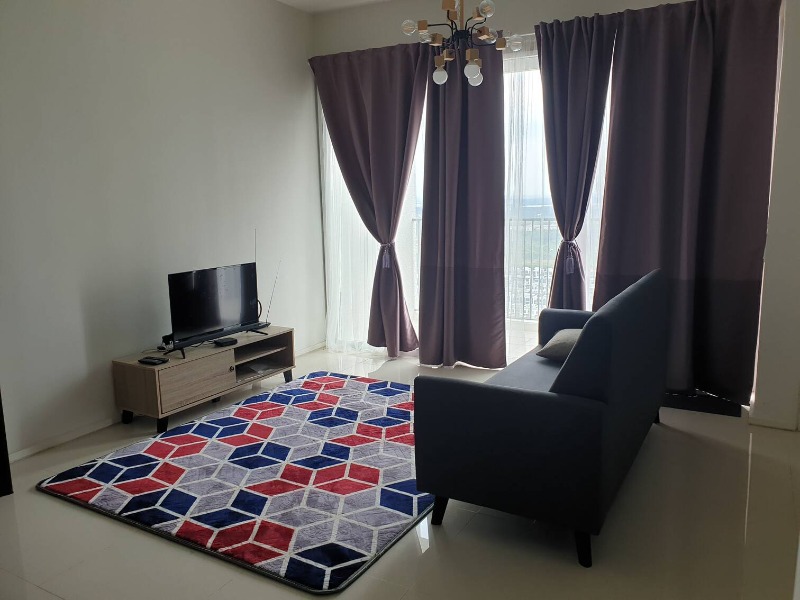 room for rent, full unit, kompleks yik fong, well furnished master bedroom with private bedroom