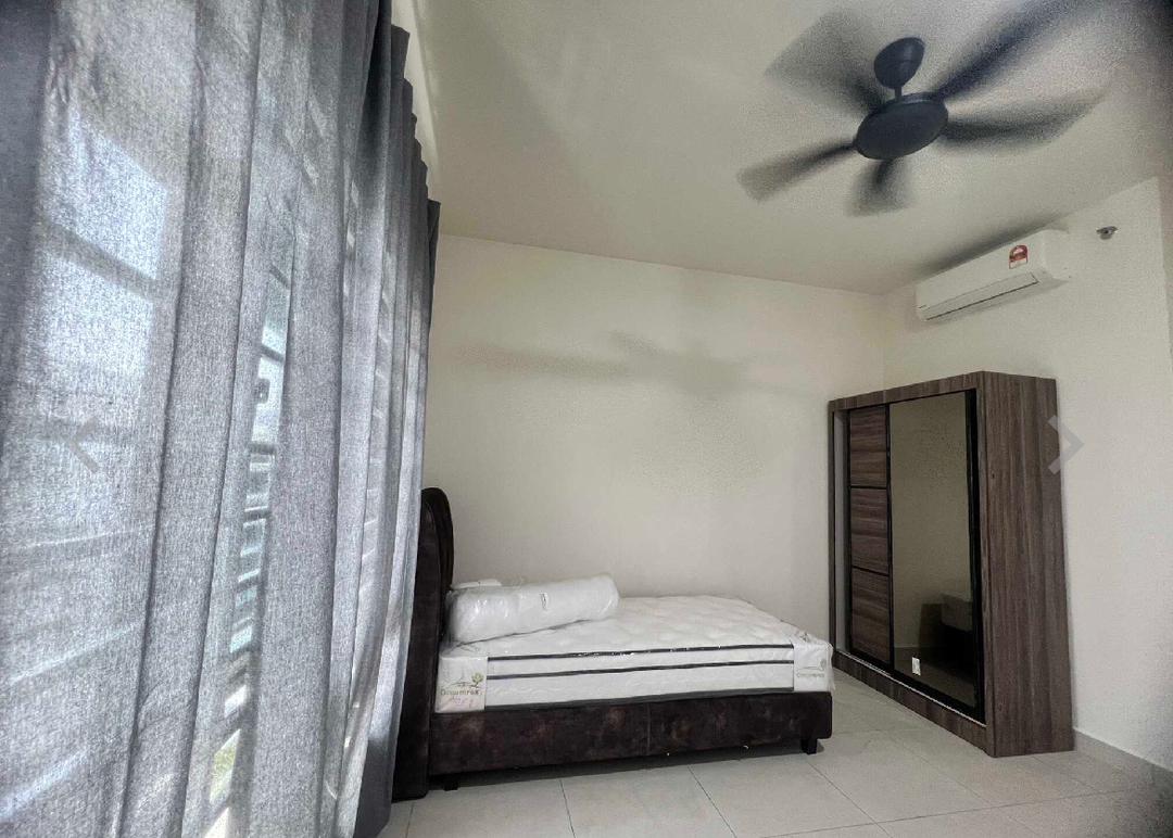 room for rent, full unit, jalan kebun, Private single bedroom also got private bathroom