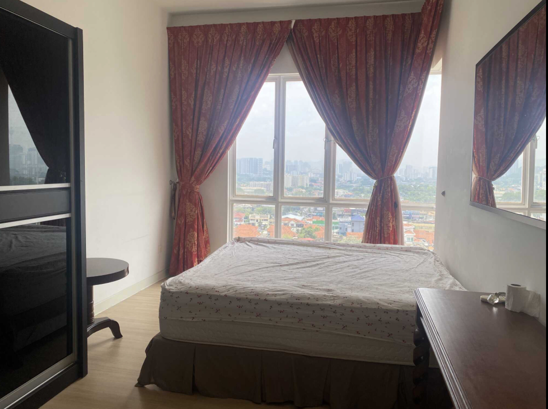 room for rent, full unit, jalan anggerik malaxis 31/181, Fully furnished studio unit