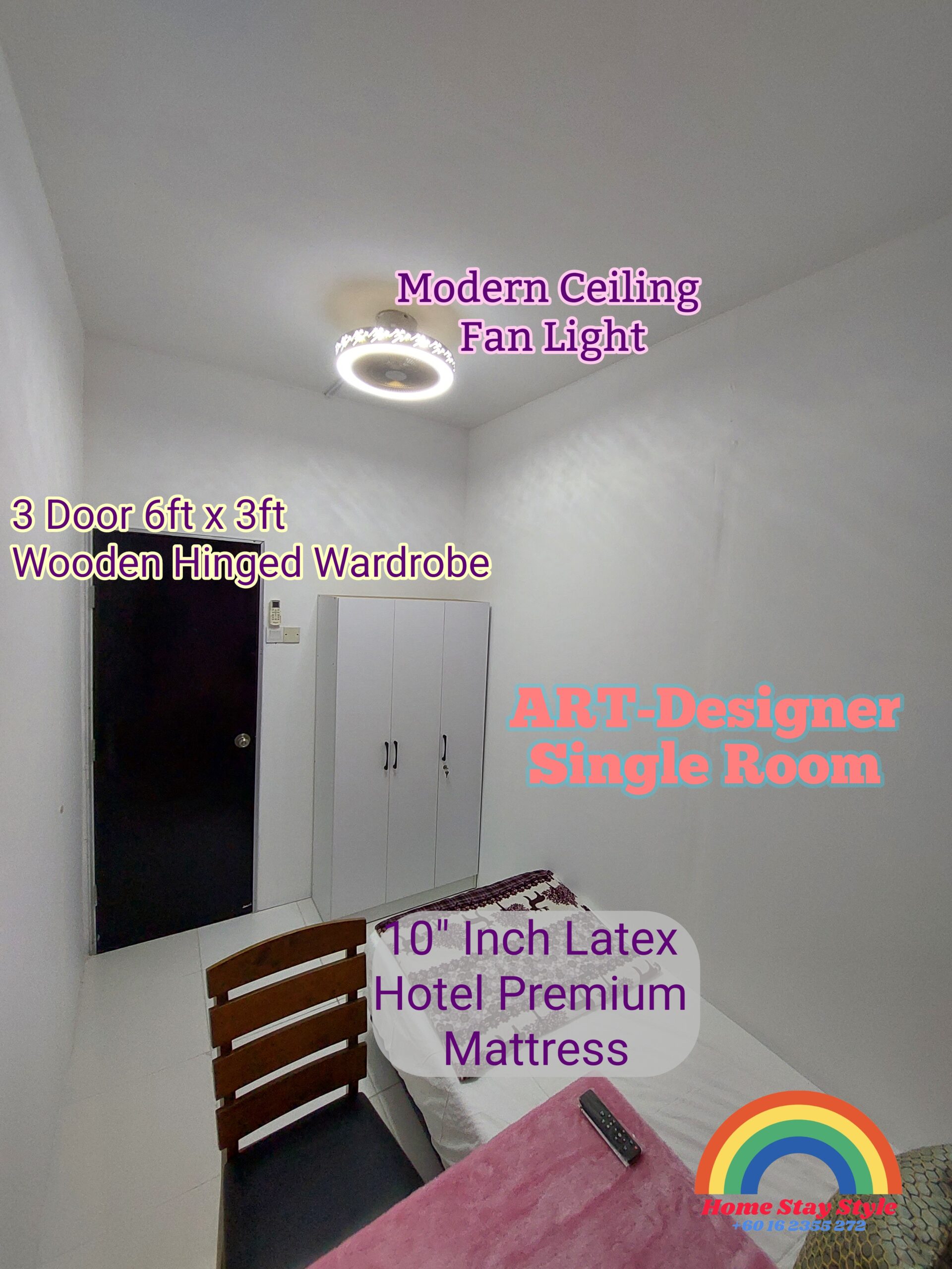 room for rent, single room, persiaran wawasan, Walling distance to LRT MRT Fully Furnished Female Room For Rent