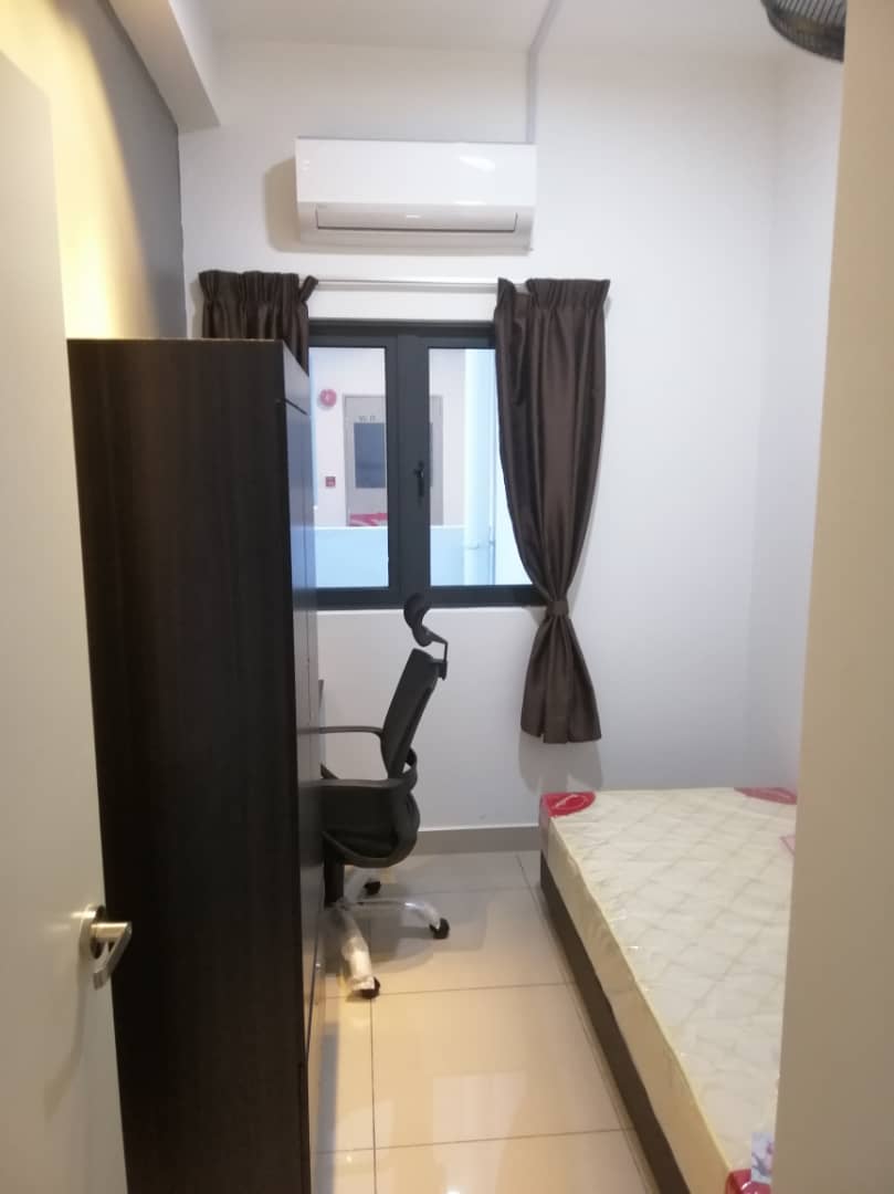 room for rent, single room, bukit jalil, Nearby APU & IMU🏫 Male Single Room Parkhill Residence