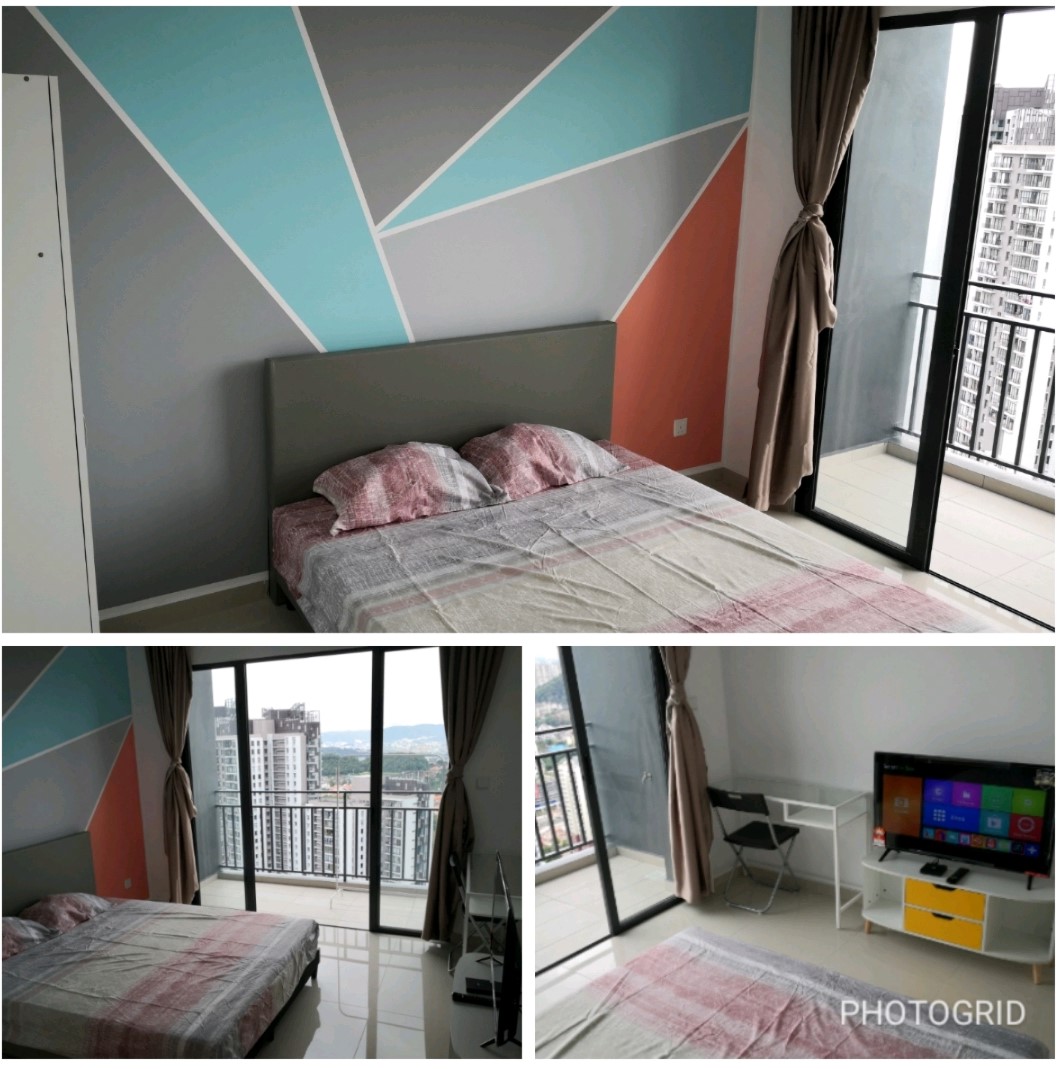 room for rent, single room, jalan hamilton, Balcony room with Free Wifi and Common Utilities. Just 100m away from LRT