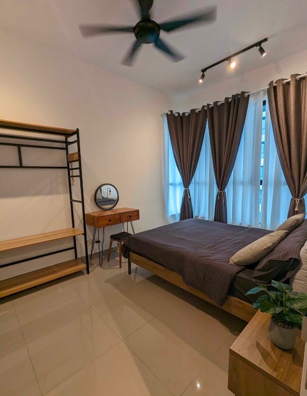 room for rent, master room, cyber heights villa, Master bedrooms also got private bathroom